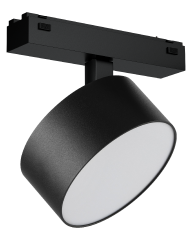 Трековый магнитный светильник iLedex Vision 4825-047-D120-15W-110DG-4000K-BK