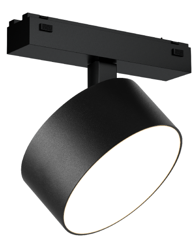 Трековый магнитный светильник iLedex Vision 4825-047-D120-15W-110DG-4000K-BK