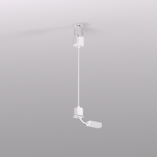 Подвод питания для подвесного монтажа трека Denkirs Smart Base TR2124-WH