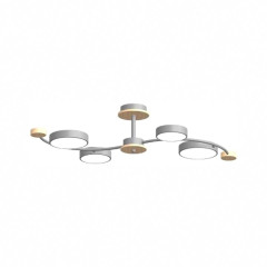 Люстра на штанге LED4U L3206-800 GR