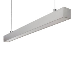 Линейный подвесной светильник Uniel ULO-K10D 30W/5000K/L60/H IP40 SILVER UL-00013170