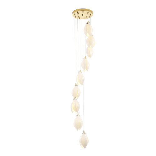 Каскадная люстра Crystal Lux FLOWERS SP9