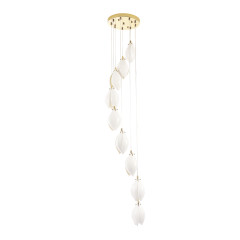 Каскадная люстра Crystal Lux FLOWERS SP9