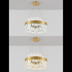Подвесная люстра Natali Kovaltseva Riveria LED LAMPS 81270