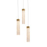Подвесной светильник MD24030028-3A brass/clear