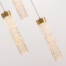 Подвесной светильник MD24030028-3A brass/clear