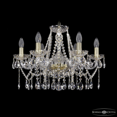 Подвесная люстра Bohemia Ivele Crystal 1413/6/200 G