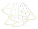 Подвесная люстра Ambrella Light Acrylica Original FA4363