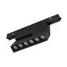Трековый магнитный светильник Arlight MAG-ORIENT-DOTS-FOLD-S195-6W Warm3000 (BK, 30 deg, 48V, DALI) 041904