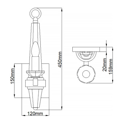 Бра Hinkley Ascher QN-ASCHER1