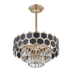 Потолочный светильник Arte Milano Sorrento 375009/3+2/300/380 GD