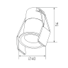 Встраиваемый светильник Designled Hidden DL-A004-7-WH-NW 023064