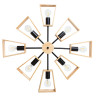 Люстра на штанге Arte Lamp Brussels A8030PL-8BK