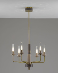 Люстра на штанге Moderli Atelieri V11691-PL