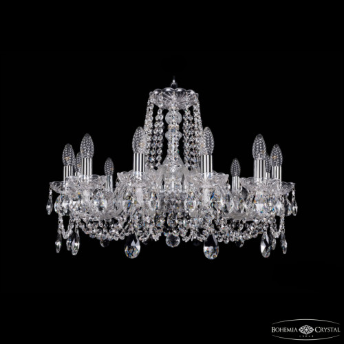 Подвесная люстра Bohemia Ivele Crystal 1402/12/240 Ni