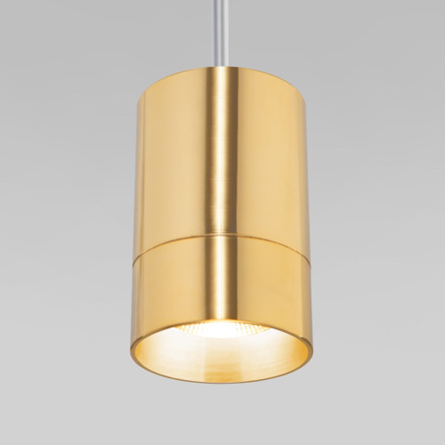 Подвесной светильник Eurosvet Piccolo 50248/1 LED золото a061426