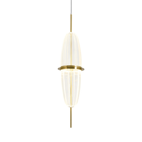 Подвесной светильник 8631P/A goldr/clear