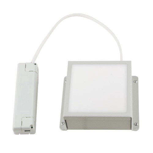 Встраиваемый светильник Uniel ULP-1010 7W/4000К IP40 GRILYATO OPAL WHITE UL-00012450