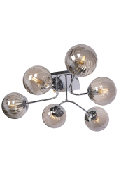 Потолочная люстра Elvan LU-3601/6-E14-СhSmGr