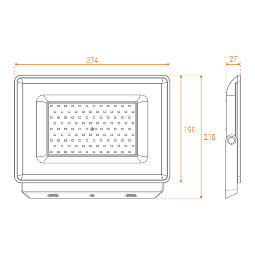 Прожектор Wolta WFL-100W/06
