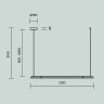 Подвесная люстра Maytoni Plume MOD340PL-L20BS3K