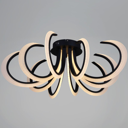 Потолочная люстра Reluce 74390-0.3-5+5 black