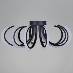 Потолочная люстра Reluce 74390-0.3-5+5 black