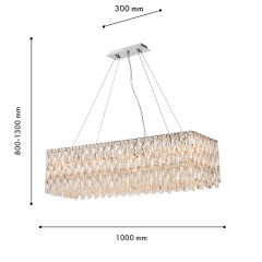 Подвесная люстра Favourite Robby 4723-10P