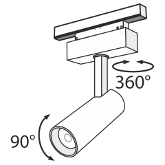 Трековый светильник Maytoni Track lamps TR019-2-10W3K-B