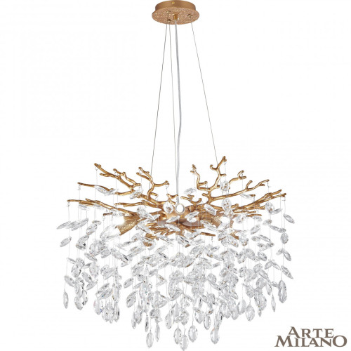 Подвесная люстра Arte Milano Milan 239801/D600/8/B Pa