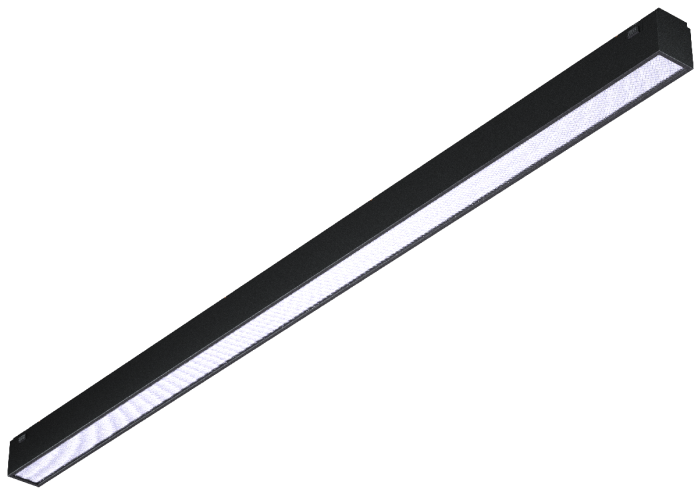 Трековый магнитный светильник iLedex Vision 4825-038-L485-24W-110DG-3000K-BK