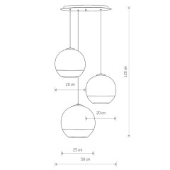 Подвесная люстра Nowodvorski Globe PLus 7607