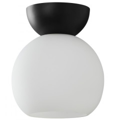 Потолочный светильник iLamp Mono C6079-1 BK+WH