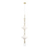Подвесной светильник Crystal Lux VALENCIA SP1.1 GOLD