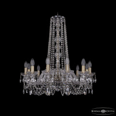 Подвесная люстра Bohemia Ivele Crystal 1402/12/240/h-75 Pa