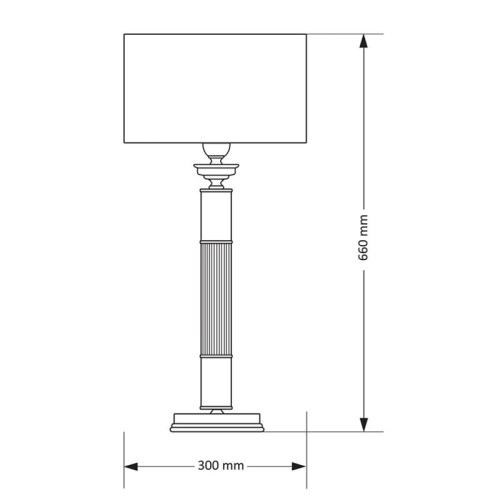 Настольная лампа Kutek Mood Verde VER-LG-1 (Z)