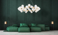 Подвесная люстра Lumina Deco Marsiada LDP 6033-40 GD