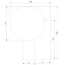 Уличный настенный светильник Elektrostandard Gravity 35166/U черный 4690389195099 a062885