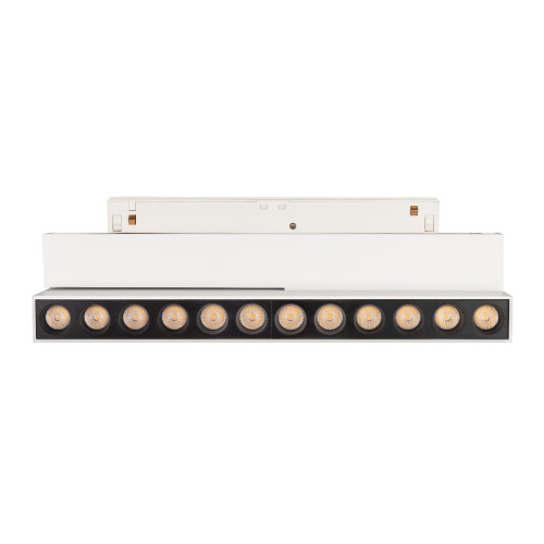 Трековый магнитный светильник Arlight MAG-ORIENT-DOTS-FOLD-S230-12W Day4000 (WH, 30 deg, 48V) 045034