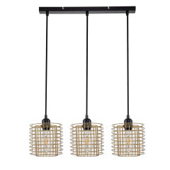Подвесной светильник Escada Grid 10190/3S Gold