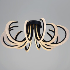 Потолочная люстра Reluce 74390-0.3-6+6 black