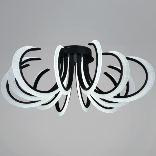 Потолочная люстра Reluce 74390-0.3-6+6 black