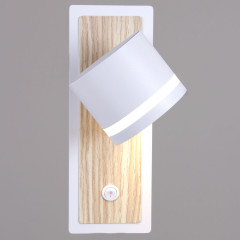 Настенный светильник Reluce 22540-0.2-01 WH+WOOD