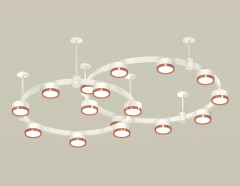 Комплект подвесного светильника Ambrella Light Techno Ring XR92211160 (A9221, A9226, C9241, C9236, N8126)