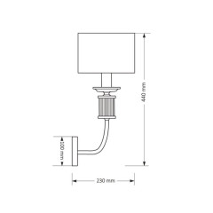Бра Kutek Mood Bolt BOL-K-1 (N)