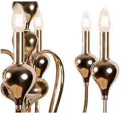 Подвесная люстра iLamp Lady 88003-6 GD