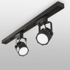 Трековый светильник Elektrostandard Robi GU10 Черный (MRL 1004) однофазный 4690389148026
