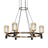 Люстра P0738-6A gold/black