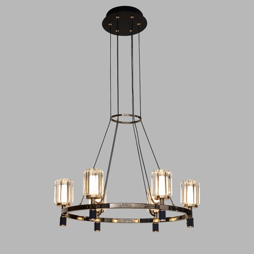 Люстра P0738-6A gold/black
