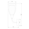 Бра Eurosvet Cosmic 50285/1 золото